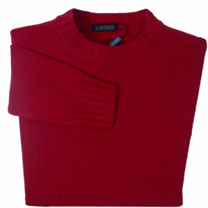 Rundhals Cashmere – Rosso (100% Cashmere) 5 RundhalsRossoAntico e1761846150467