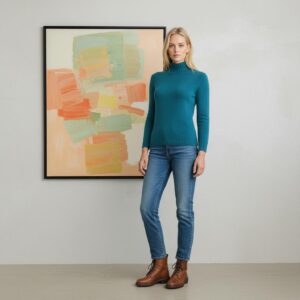 Rollkragen Cashmere – Petrolio (100% Cashmere) 2 WhatsApp Image 2025 10 14 at 11.36.19