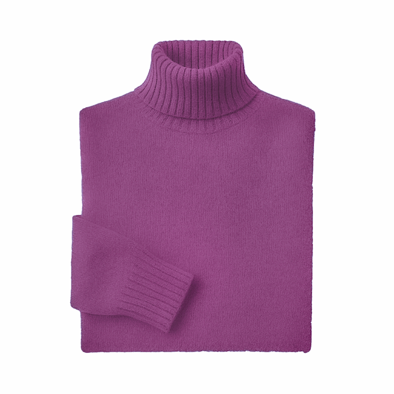 Dolcevita Oversize – Malva (100% Cashmere)