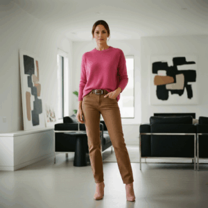 Oversize Cashmere Pullover – Fuxia (100% Cashmere) 3 Modelia 2025 10 17 185028 flatLay