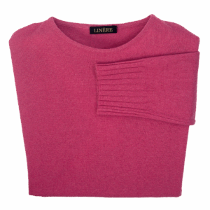 Oversize Cashmere Pullover – Fuxia (100% Cashmere) 1 linerefuxiasoft